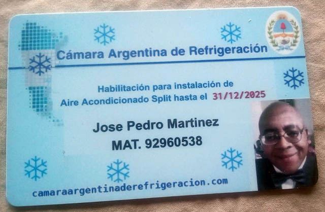 credencial habilitante